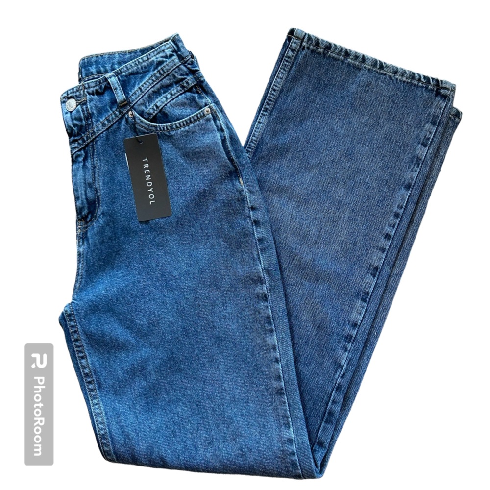Trendyol High Waist Wide Leg Jeans, size 8, NWT
